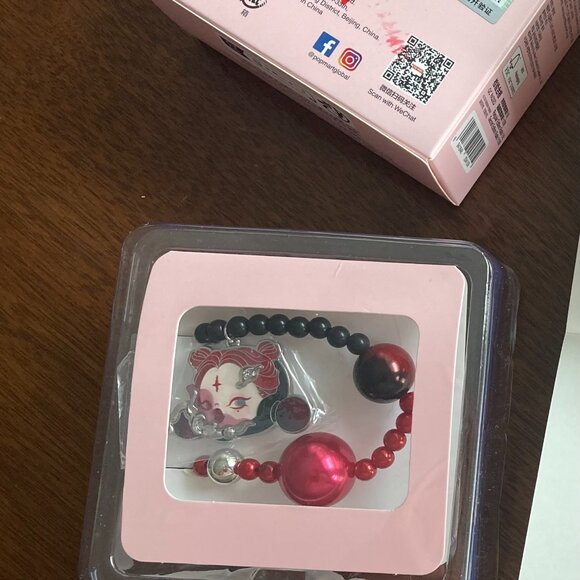 Skullpanda The Sound Phone Chain - Popmart (new) - The Anger - Picture 1 of 2